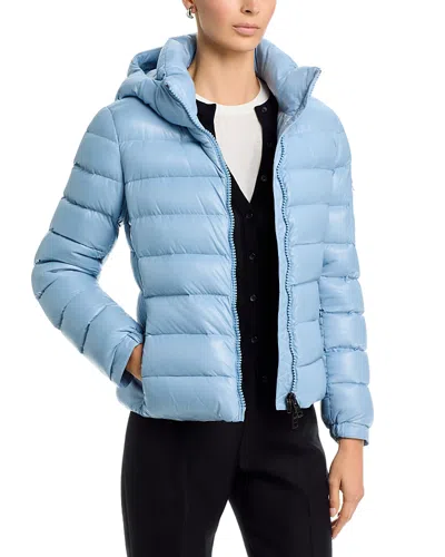 Herno Quilted Down Puffer Jacket In Blue