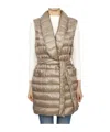 Herno Quilted Down Jacket In Gold