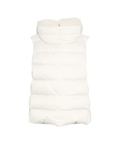 Herno Quilted Down Vest In Multi