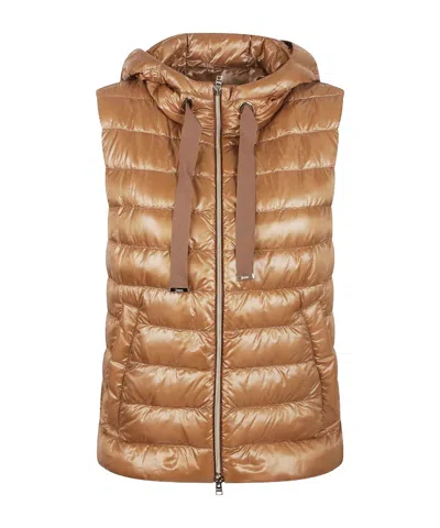 HERNO HERNO QUILTED DRAWSTRING GILET