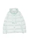 Herno Quilted Drawstring Parka In Blue