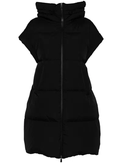 Herno Quilted Gilet In Black