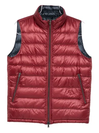 Herno Quilted Gilet In Multi