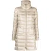 Herno Quilted Goose Down Down Jacket In Neutral