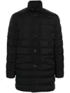 Herno Quilted Goose Down Down Jacket In Black