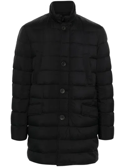 Herno Quilted Goose Down Down Jacket In Black