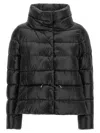 Herno Quilted Goose Down Down Jacket In Black