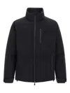 Herno Insulated Jackets With High Collar And Pockets In Black