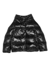 Herno Quilted High-neck Jacket In Black