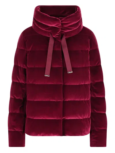 HERNO QUILTED HIGH-NECK JACKET