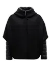 Herno Double Layered Down Jacket In Black