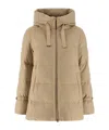 Herno Bi-stretch Lurex Jacket In Neutral