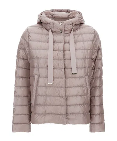 HERNO HERNO QUILTED HOODED DRAWSTRING PUFFER JACKET