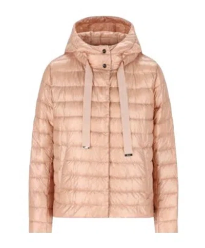 HERNO HERNO QUILTED HOODED DRAWSTRING PUFFER JACKET
