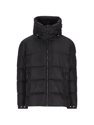 Herno Long-sleeve Hooded Padded Jacket In Multi
