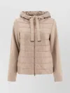 Herno Quilted Hooded Jackets Drawstring Detail