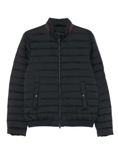 Herno Quilted Jacket In Black