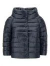 Herno Quilted Jacket In Blue