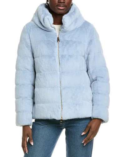 Herno Quilted Jacket In Blue