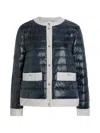 Herno Quilted Jacket In Blue