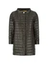 Herno Quilted Jacket In Brown