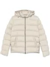 Herno Quilted Jacket In Neutrals