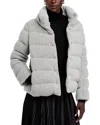 Herno Quilted Knit Bomber Jacket - Exclusive In Light Grey