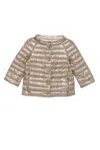 Herno Quilted Lightweight Down Coat In Multi