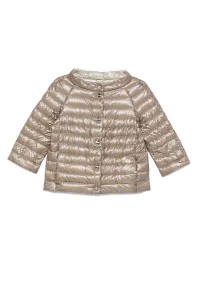 Herno Quilted Lightweight Down Coat In Multi