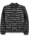 Herno Black Down Jacket In Black