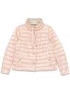 Herno Quilted Lightweight Polyamide Jacket With Contrasting Collar