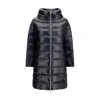 Herno Quilted Midi Down Jacket In Black