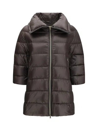 HERNO HERNO QUILTED MIDI DOWN JACKET