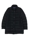 Herno Quilted Goose Down Down Jacket In Black