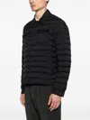 Herno Quilted Padded Jacket In Black