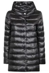 Herno Quilted Padded Jacket With High Collar In Black