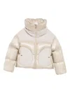 Herno Quilted Panelled Jacket In Neutral