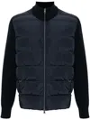 HERNO QUILTED-PANELS JACKET