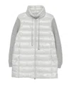 Herno Quilted Patchwork Jacket In Gold