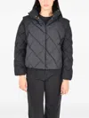 Herno Short Down Jacket In Black