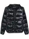 Herno Quilted Puffer Jacket In Black