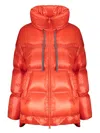 Herno Quilted Puffer Jacket In Orange