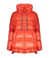 Herno Quilted Puffer Jacket In Red