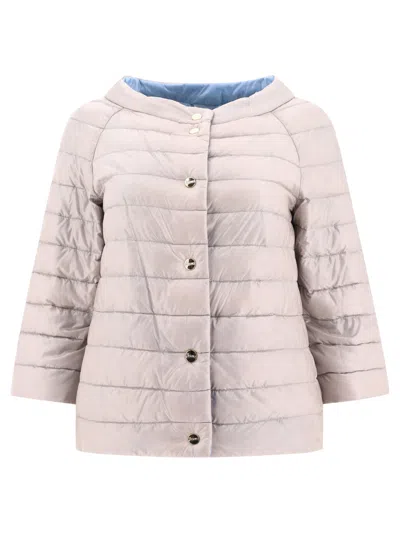 Herno Quilted Reversible Down Jacket Jackets In White