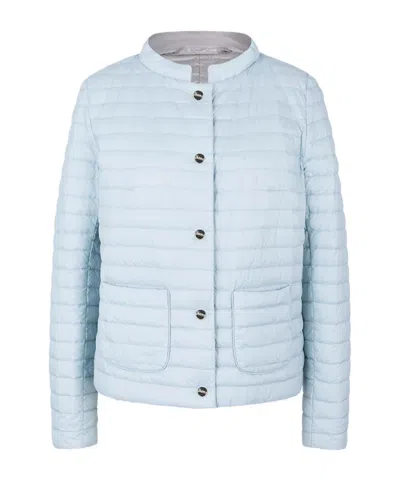 Herno Quilted Reversible Jacket In Blue