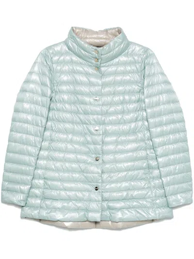 Herno Wendbare Steppjacke In Blau