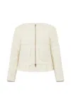 QUILTED RUFFLED JACKET