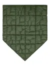 Herno Quilted Scarf In Green