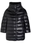 Herno Quilted Shell Jacket In Black