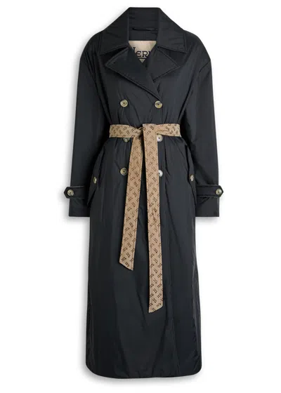 Herno Quilted Shell Trench Coat